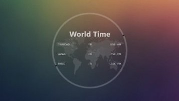 World Time Skin