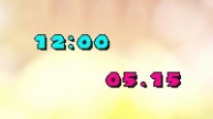 Mario Party DS Clock and Calendar Skin