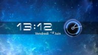 HoneyComb Clock Skin