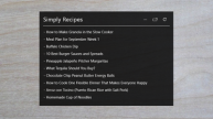 RSS Feed Reader Pack Skin