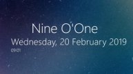 Windows Time and Date Skin