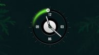 Green Clock Skin