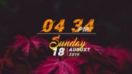 Energy Clock Skin