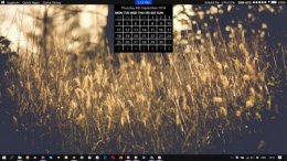 Google Calendar Rainmeter Skin