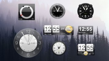 HTC Sense Clocks Skin
