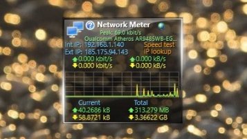 Network Meter Skin