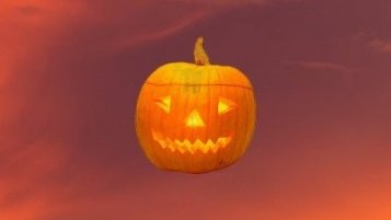Halloween Pumpkin Skin