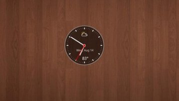 rainmeter skins clock