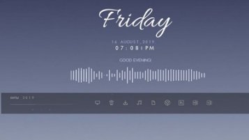 Skin [Clepsydra] Change wallpaper based on time of day. for Rainmeter  DOWNLOAD FREE (14727)