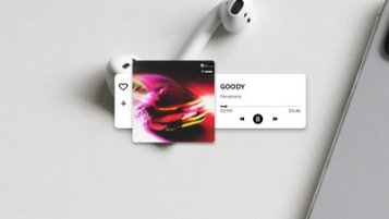 Music Playlist Widget