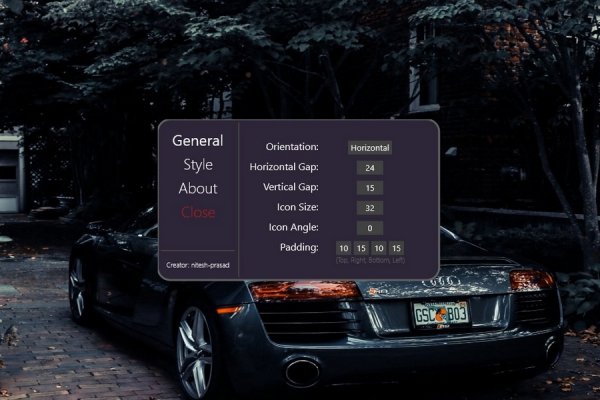 Quantum Dock Rainmeter Skin #2
