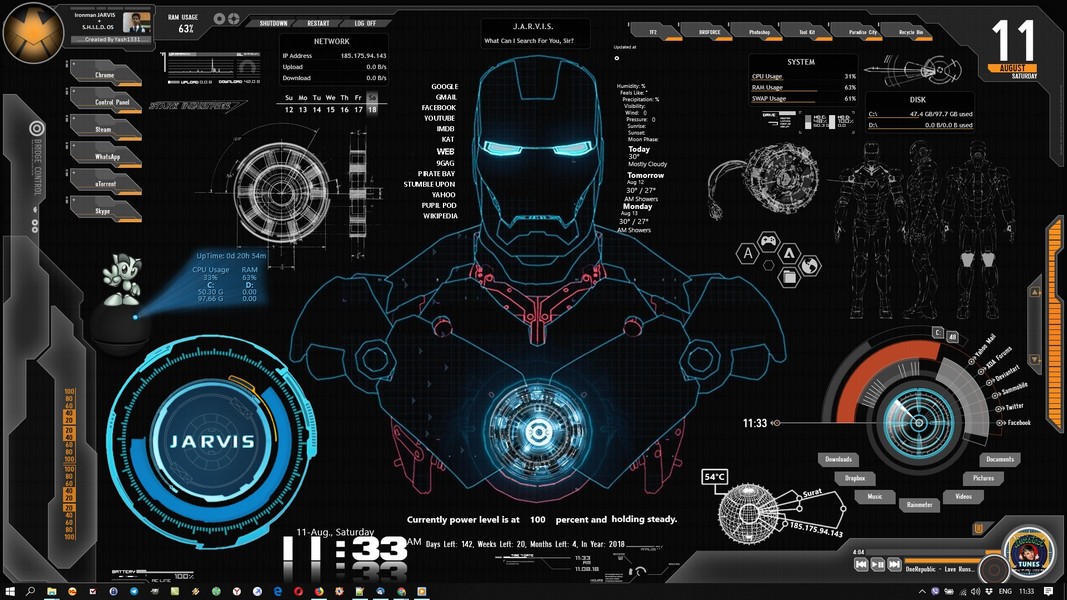 jarvis desktop ai